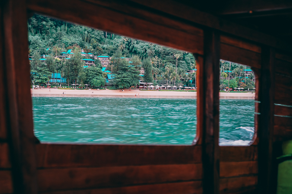 Centara Grand Beach Resort & Villas Krabi - view from the long tail boat