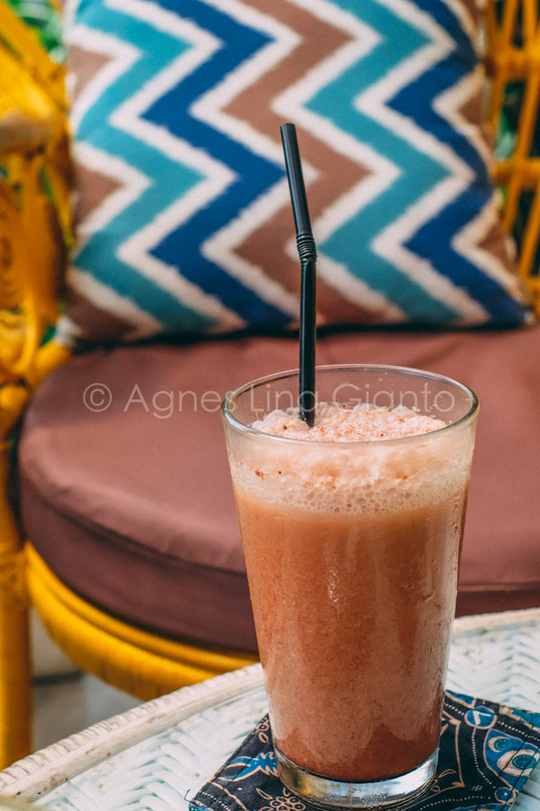 Mocha milkshake in Bali