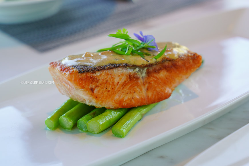 Best salmon steak in Bali