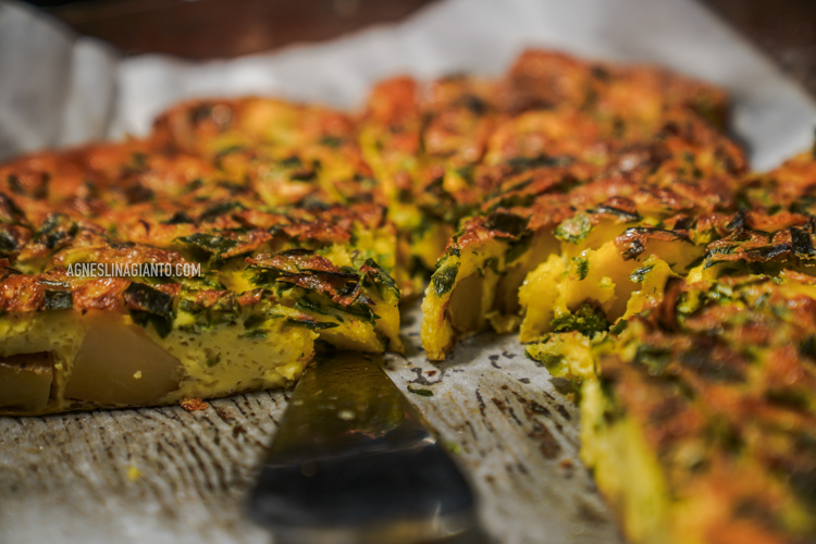 Quiche lorraine in Bali