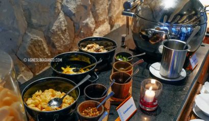 Breakfast buffet at Wyndham Jivva Bali