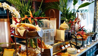 Breakfast buffet at Wyndham Jivva Bali