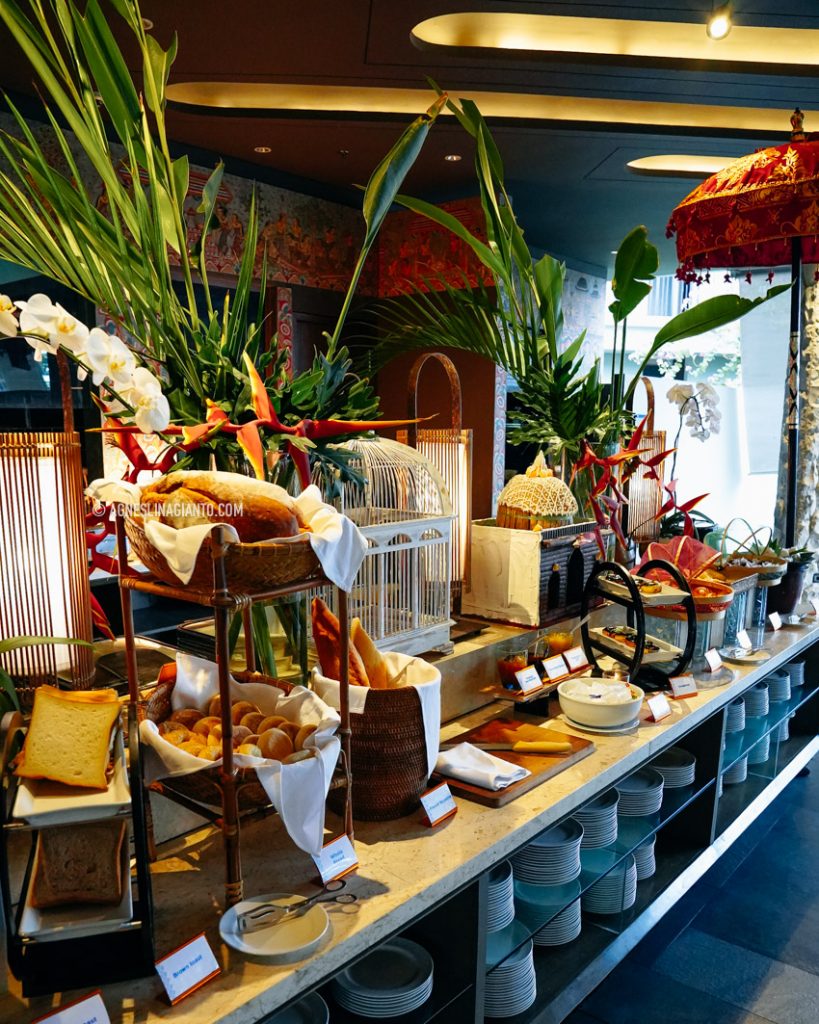 Breakfast buffet at Wyndham Jivva Bali