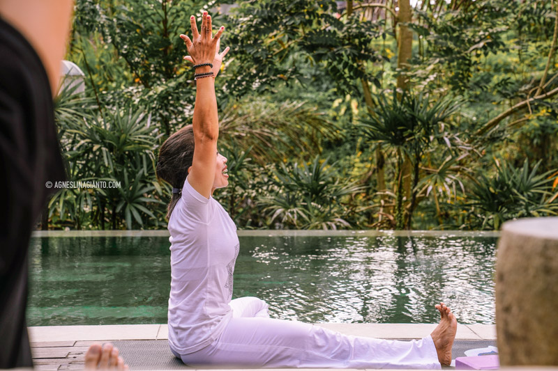 Yoga class at The Purist Villas Ubud