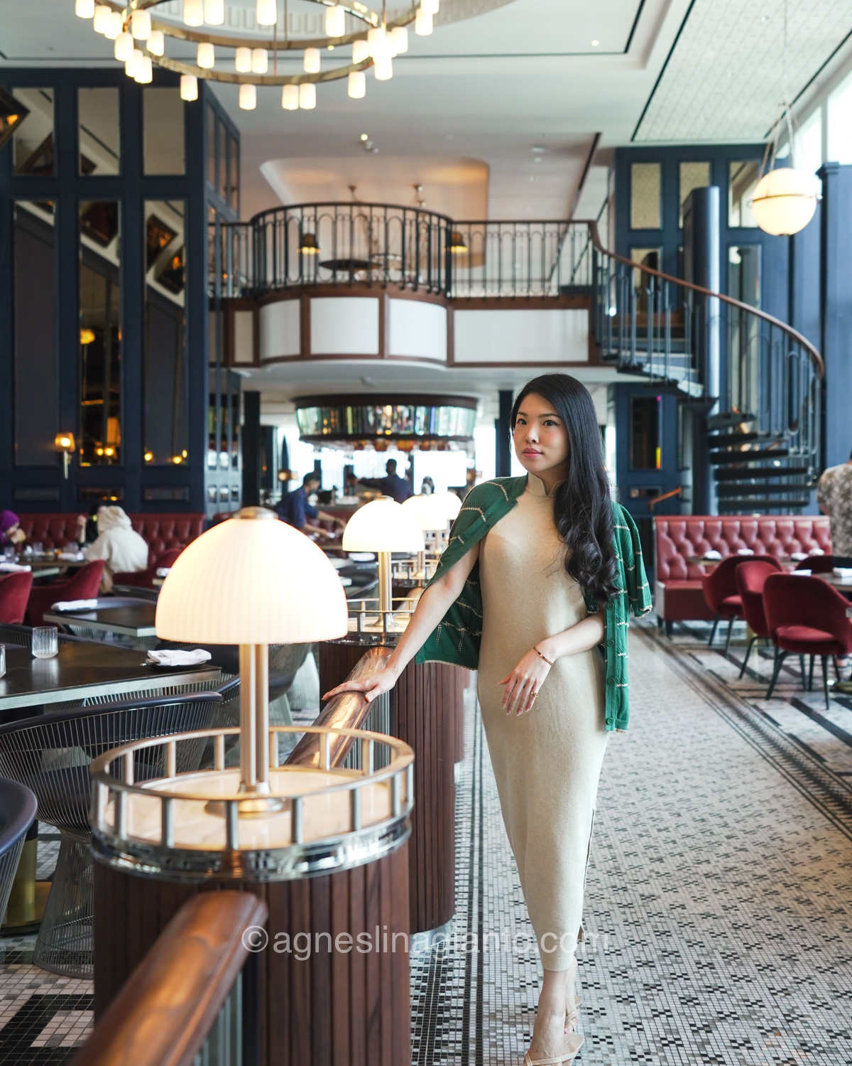 Agnes Lina Gianto at TOM's by Tom Aikens