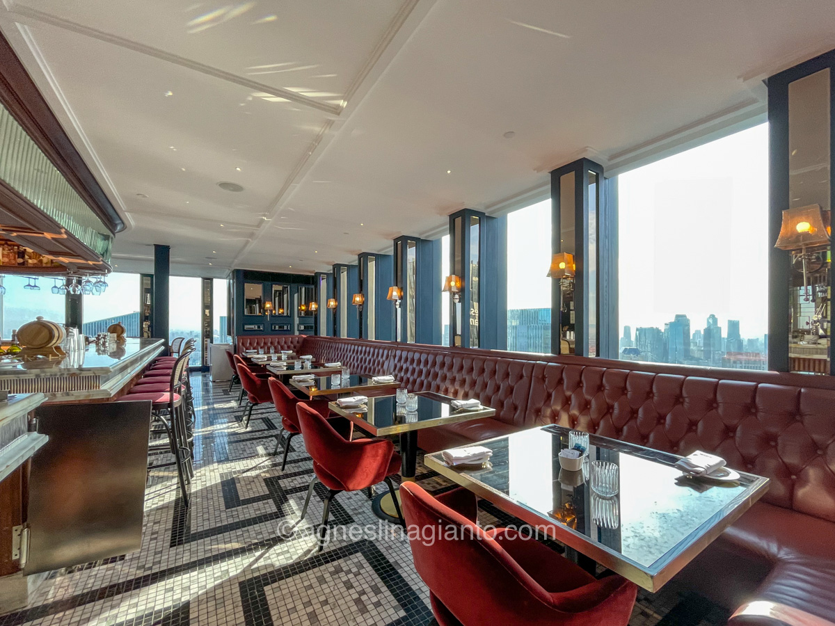 Interior of TOM's by Tom Aikens at Langham Jakarta