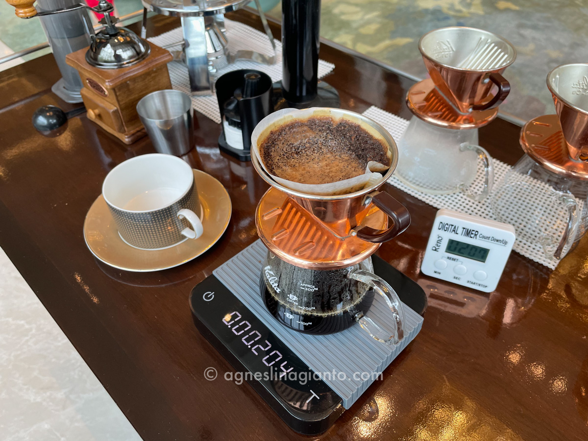 Drip coffee brew
