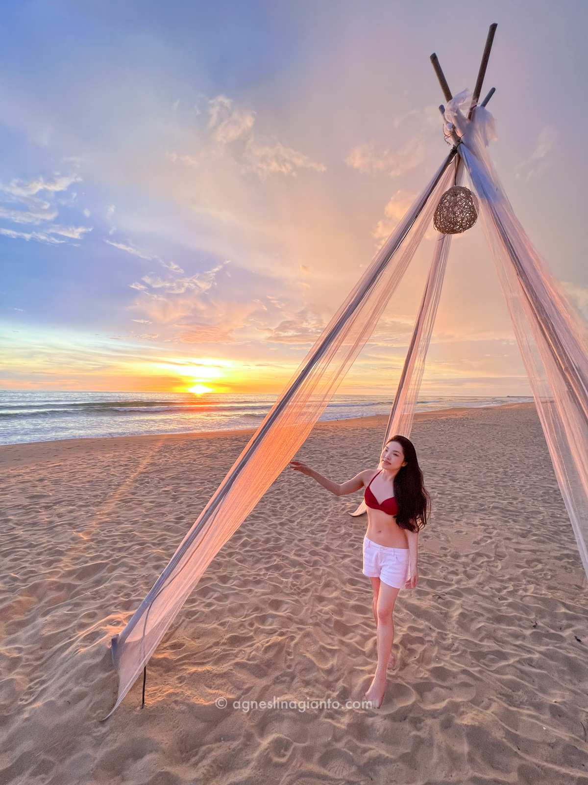 Sunset at Aleenta Phuket - Phang Nga