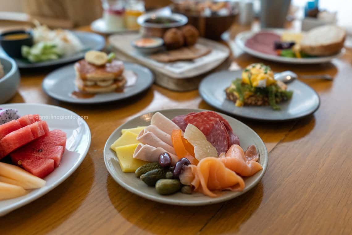 Cold cuts and cheese platter at Loca Vore restaurant