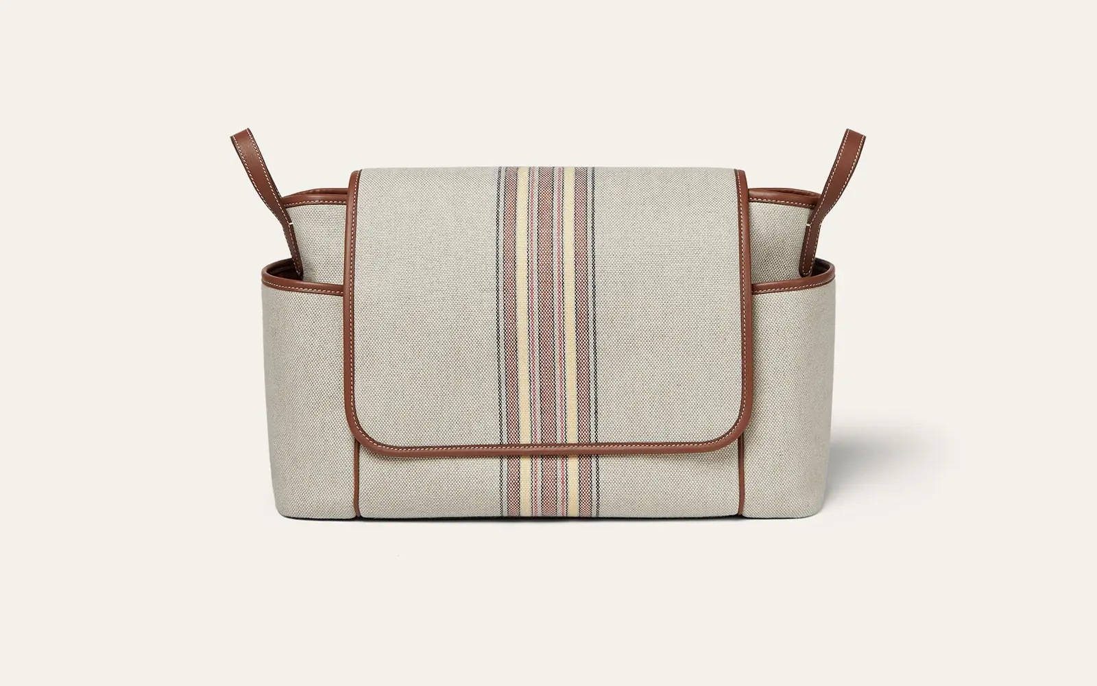 Loro Piana The Suitcase Stripe Bag. A luxury travel review by The Luxe Destination
