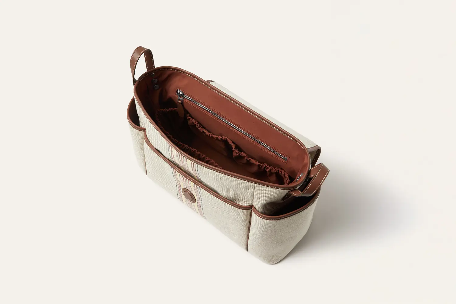 Loro Piana The Suitcase Stripe Bag. A luxury travel review by The Luxe Destination