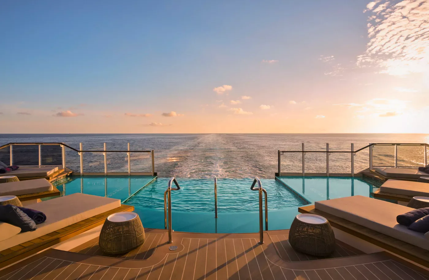 Astern Pool & Bar aboard Explora Journeys