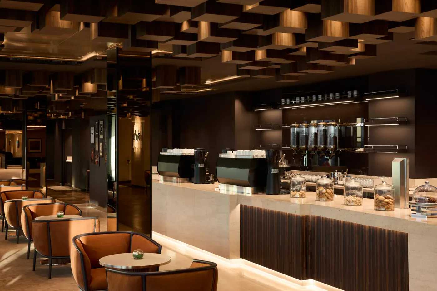 Crema Café aboard Explora Journeys
