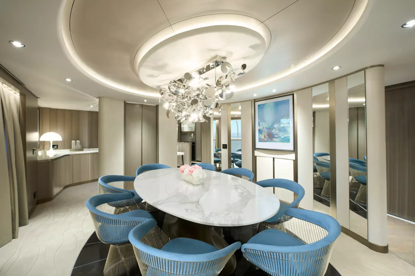 The Owner's Residence aboard Explora Journeys, an ocean-front suite with private terrace