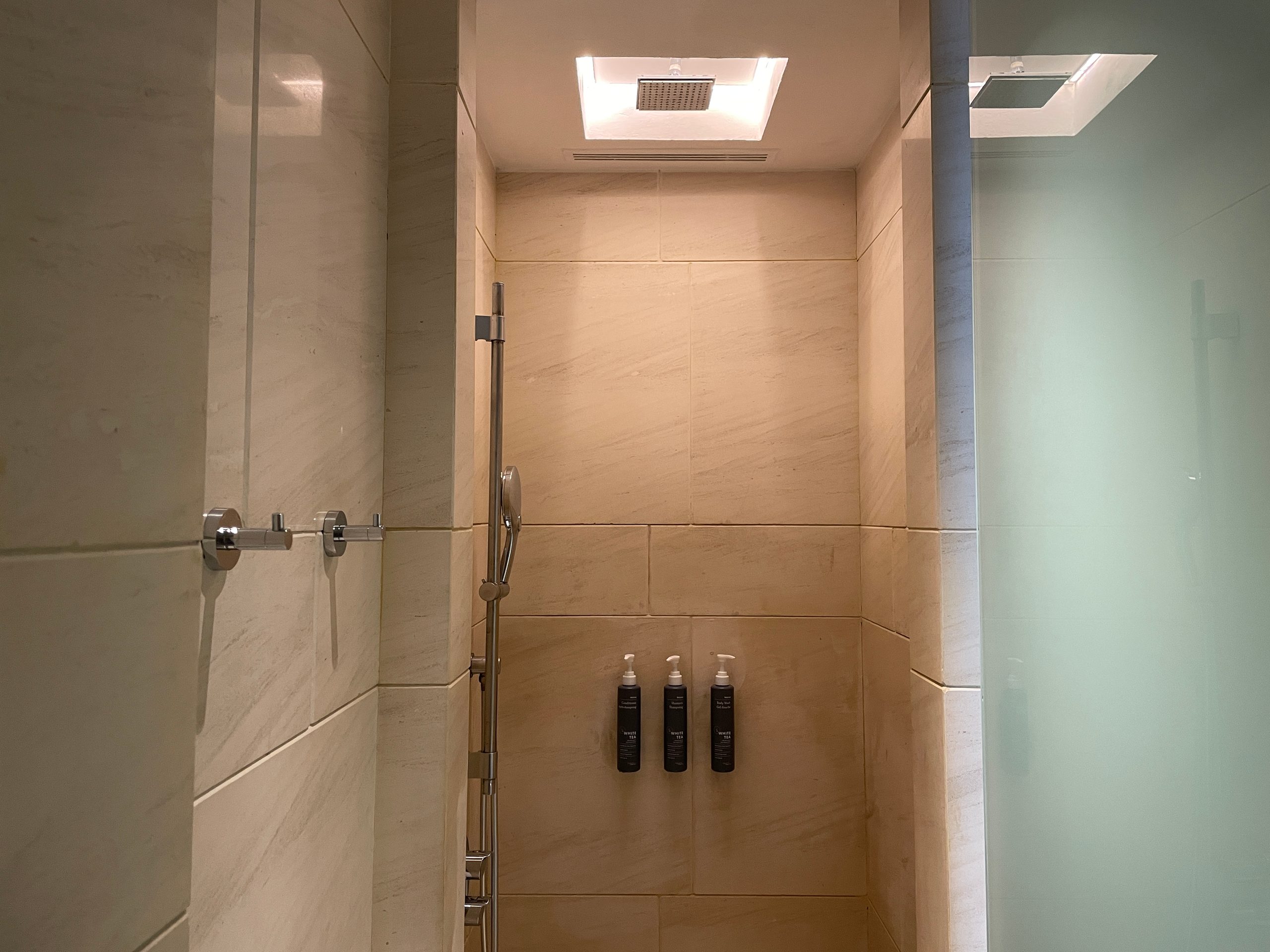 The shower — The Westin Jakarta