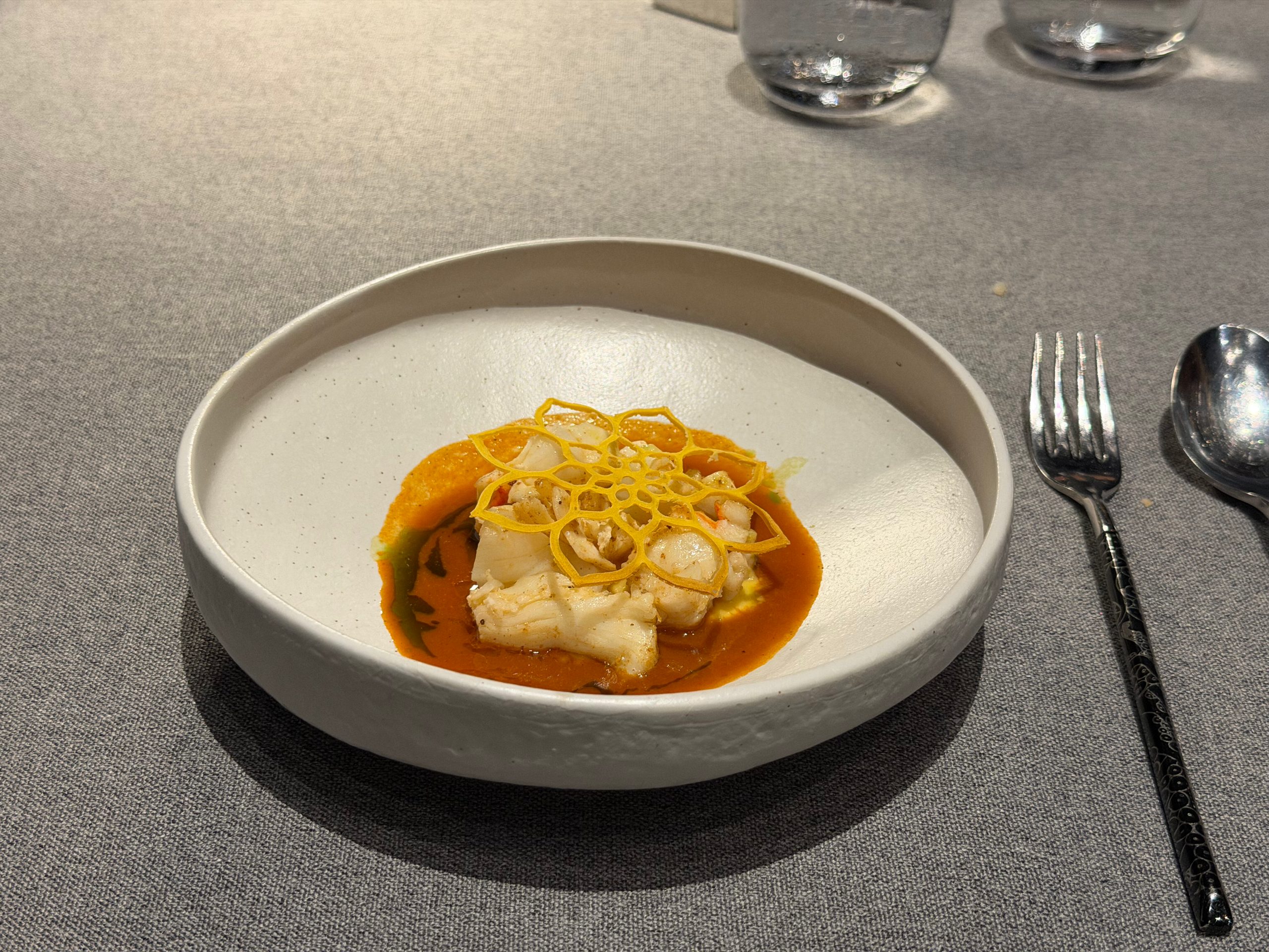 Lobster chupe — The Westin Jakarta