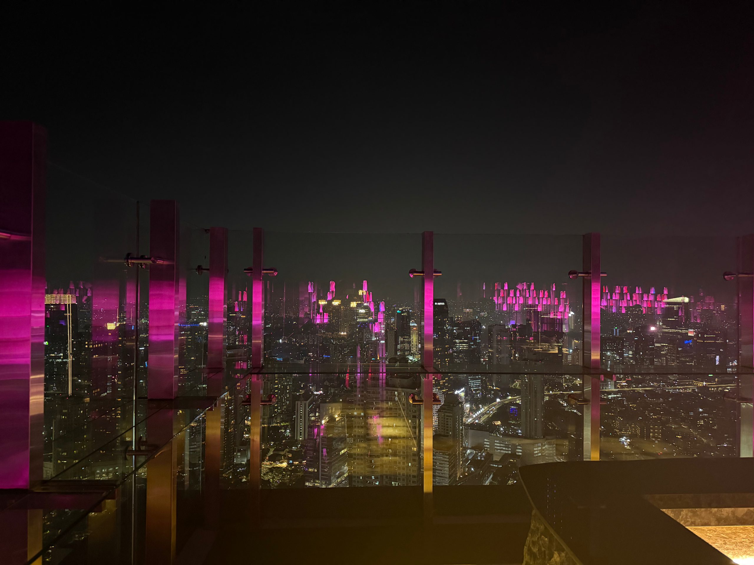 Jakarta after dark, from Henshin — The Westin Jakarta