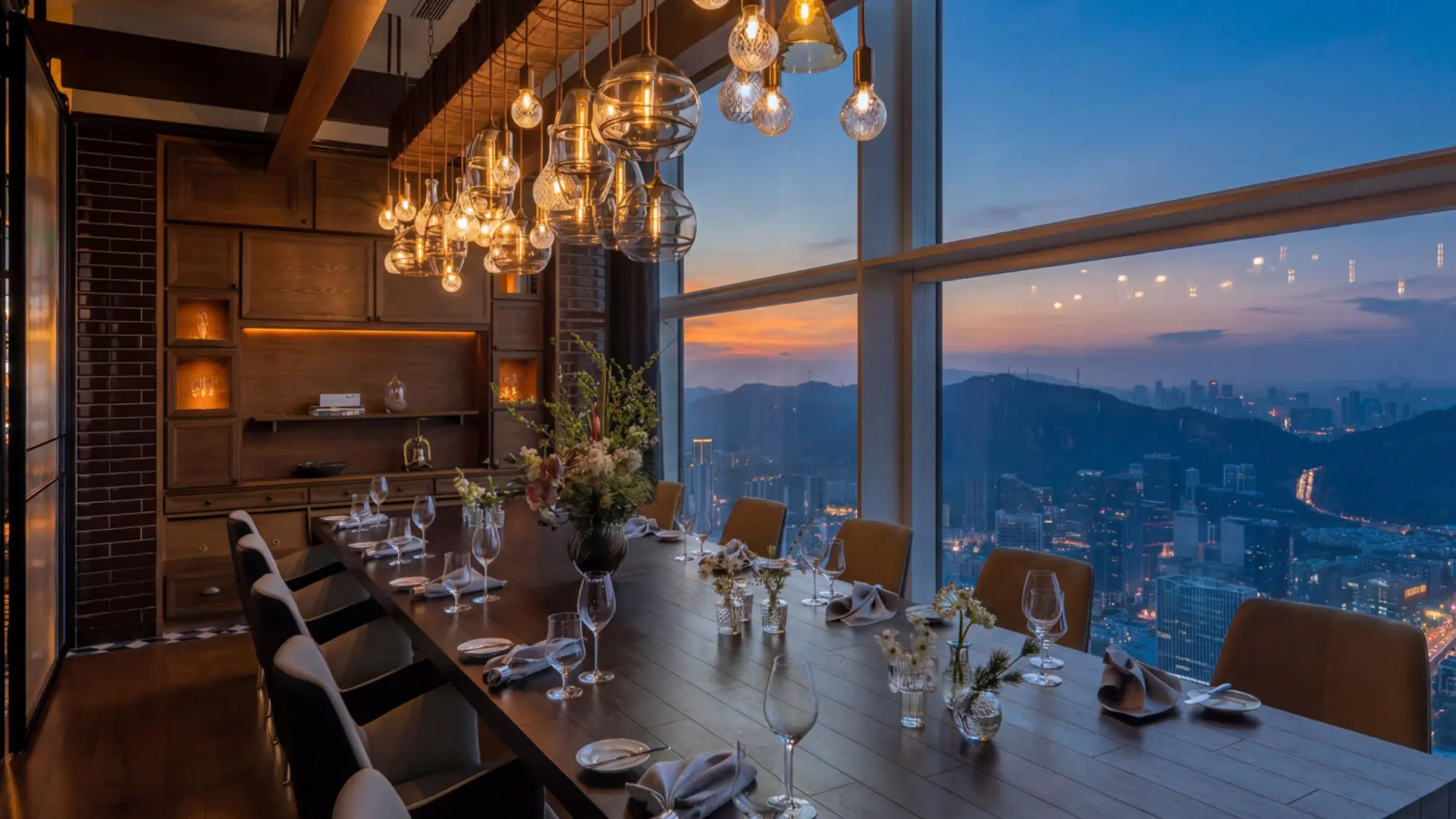 OPUS 388, the one-star French restaurant on the 77th floor