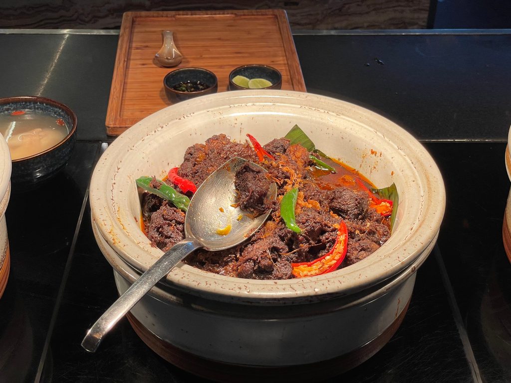 The breakfast buffet at Seasonal Tastes, the all-day dining restaurant on level 51 at The Westin Jakarta