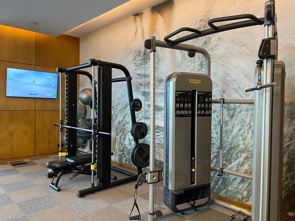 The WestinWORKOUT fitness studio on level 50 at The Westin Jakarta