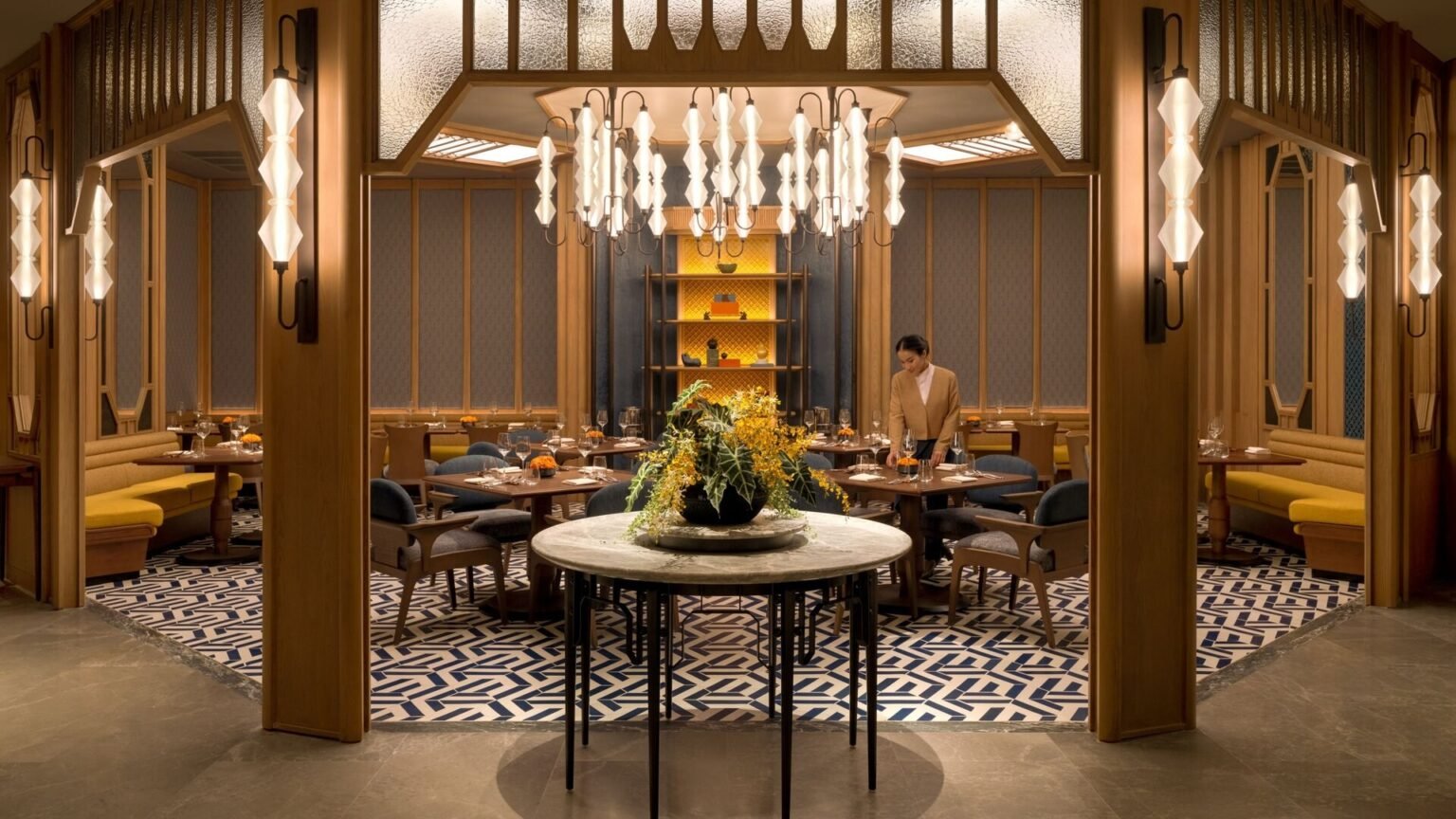 The Pavilion restaurant at Dusit Thani Bangkok