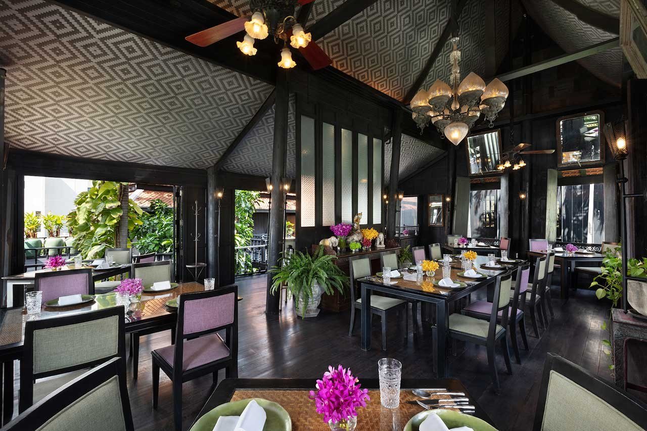 Chon Thai restaurant at The Siam, set in a traditional teak house